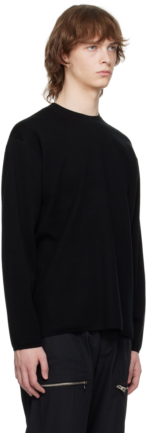 ATTACHMENT Black Vented Sweatshirt Attachment