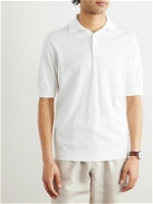 Lardini - Cotton Polo Shirt - White