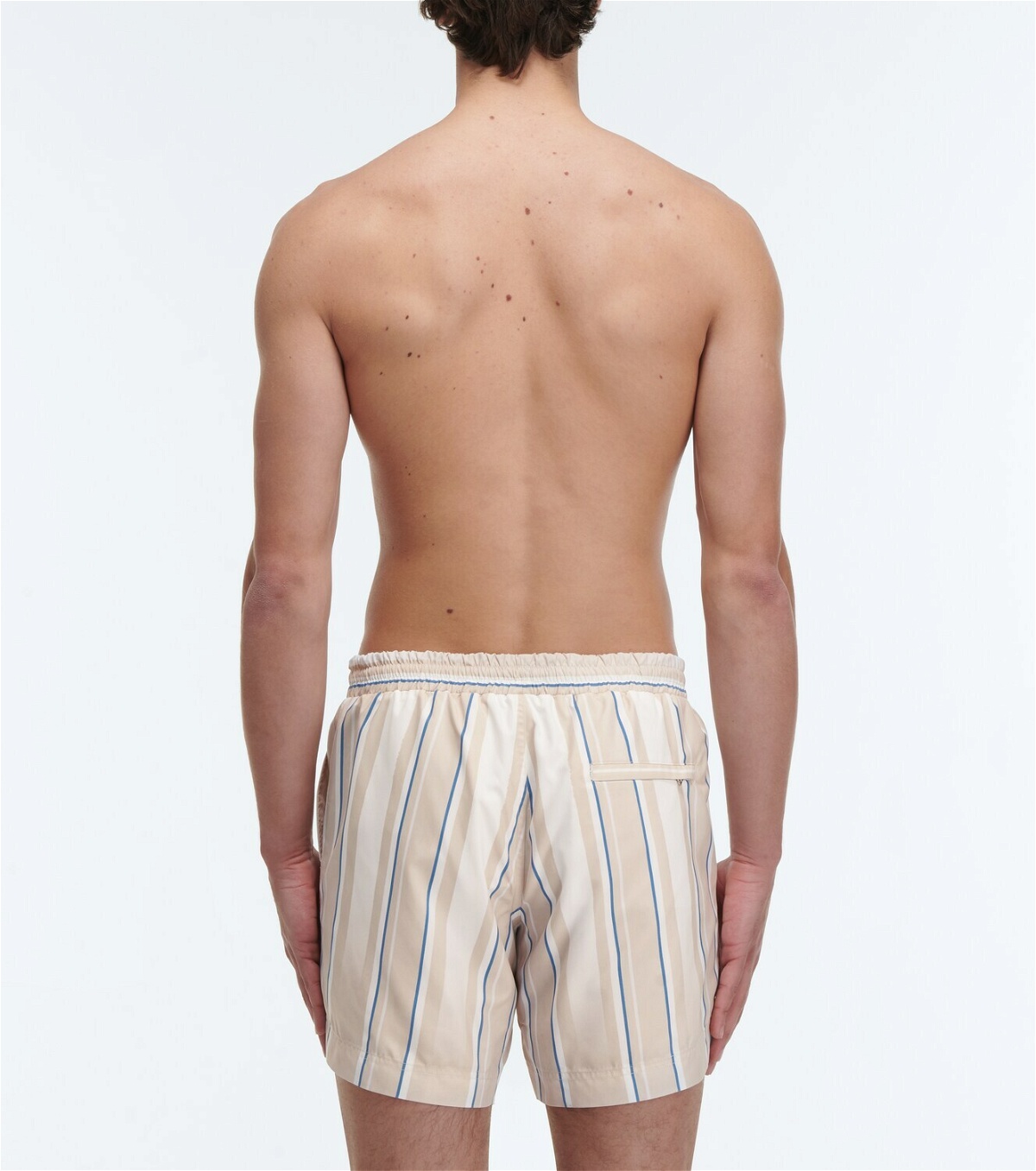 Commas Striped swim shorts