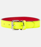 Christian Louboutin - Loubicollar S leather dog collar