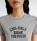 Dolce&Gabbana Printed cotton-blend jersey T-shirt