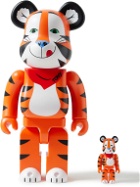 BE@RBRICK - Kellogg's Tony the Tiger 100% 400% Printed PVC Figurine Set