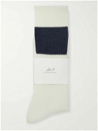 Mr P. - Three-Pack Cotton-Blend Socks