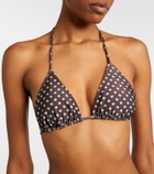 Faithfull Sete printed bikini top