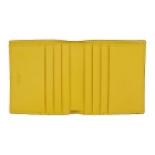 Fendi Black and Yellow Corner Bugs Bifold Wallet