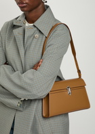Savette Symmetry Leather Shoulder bag - Orange - One Size