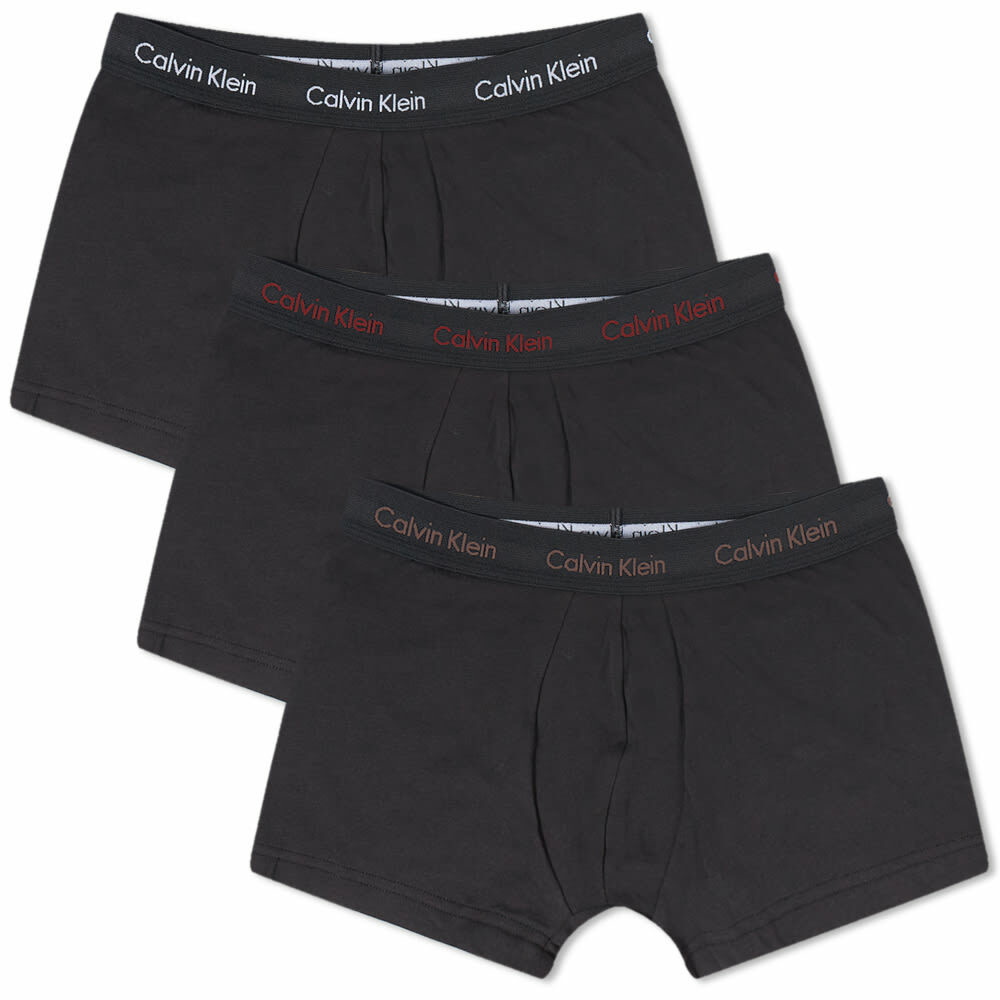 Calvin Klein Underwear Low Rise Trunk Red