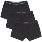 Calvin Klein Men's CK Underwear Low Rise Trunk - 3 Pack in Camel/White/Red