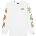 Billionaire Boys Club Men's Heat Map Long Sleeve T-Shirt in White