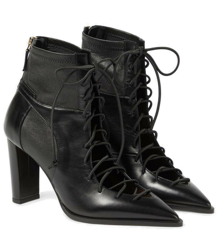 Photo: Malone Souliers Monty 85 leather lace-up boots