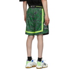 Sankuanz Reversible Black and Green adidas Originals Edition Basketball Shorts