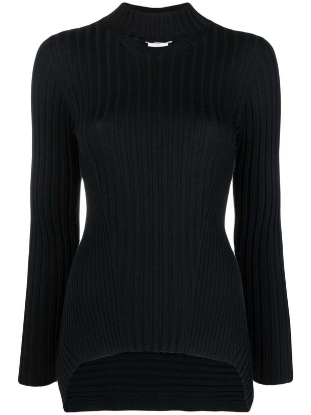 Photo: WOLFORD - Cashmere Ribbed Turtleneck Sweater