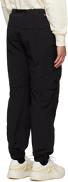 MSGM Black Belted Cargo Pants