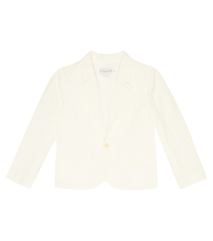 Photo: Bonpoint - Aristide linen and cotton blazer