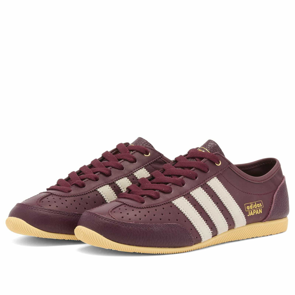 Adidas Women's Japan Decon W in Shadow Red/White/Orange Tint adidas