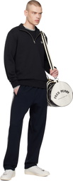 Fred Perry Black Half Zip Sweatshirt