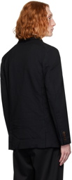 Comme des Garçons Homme Deux Black Button Blazer