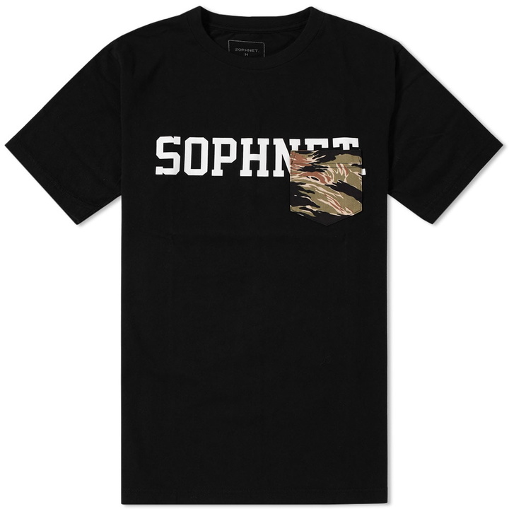 Photo: SOPHNET. Camouflage Pocket Tee