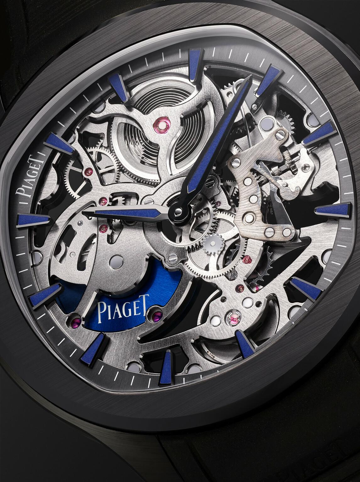 Piaget - Polo Skeleton Automatic 42mm Ceramic and Titanium Watch, Ref. No. G0A49011