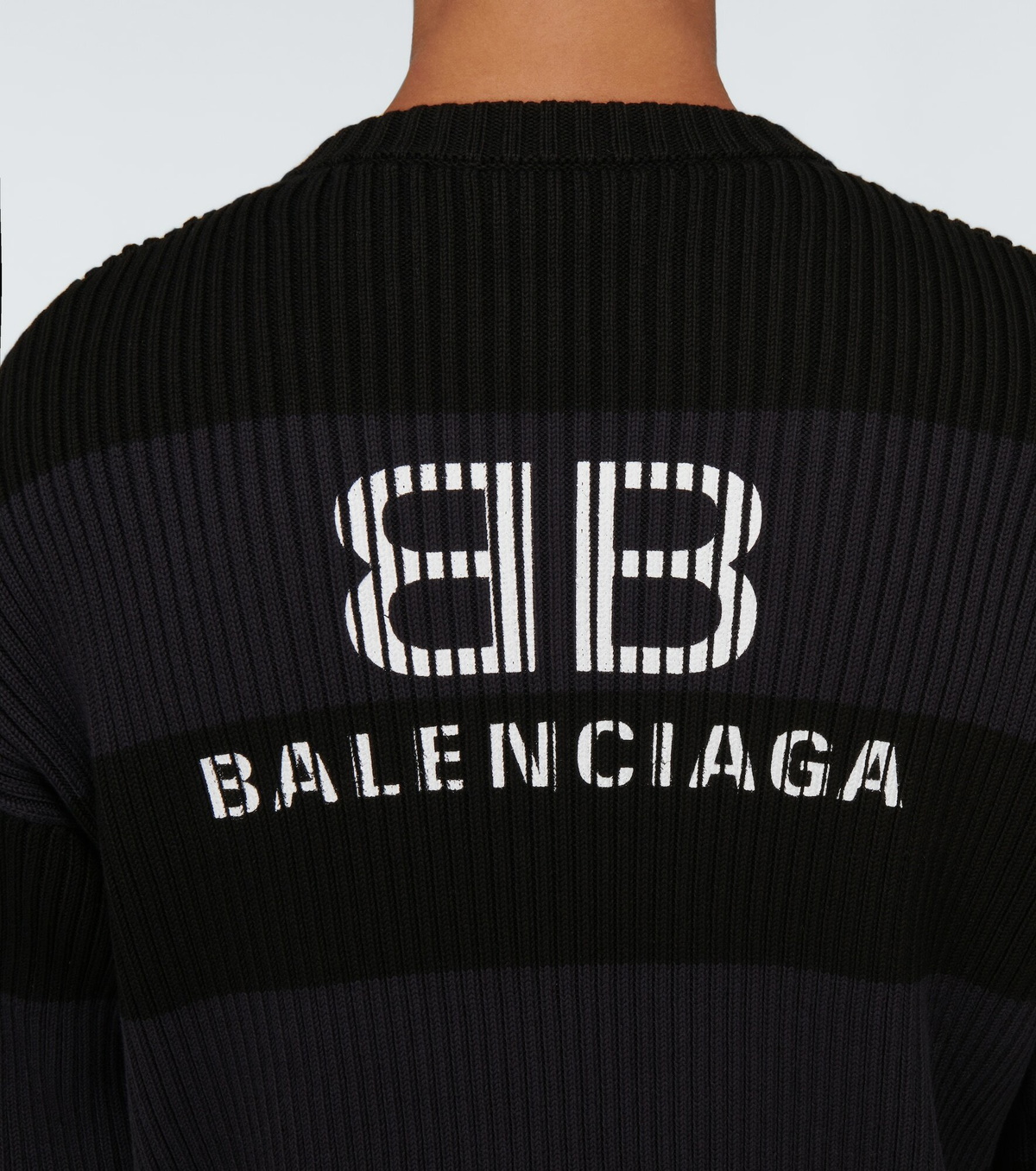 Balenciaga - Striped crewneck sweater Balenciaga