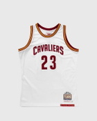 Mitchell & Ness Nba Authentic Jersey Cleveland Cavaliers White 2015 Lebron James #23 White Jerseys