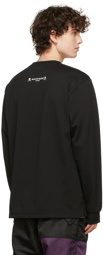 mastermind JAPAN Black Pocket Long Sleeve T-Shirt