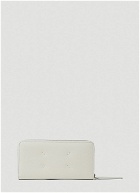 Maison Margiela - Continental Wallet in White