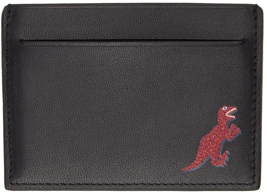 Photo: PS by Paul Smith Black 'Dino' Credit Card Holder