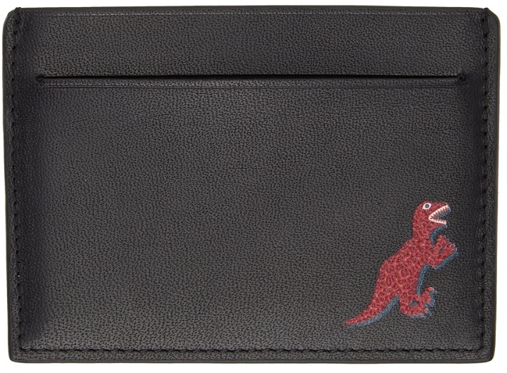 Photo: PS by Paul Smith Black 'Dino' Credit Card Holder