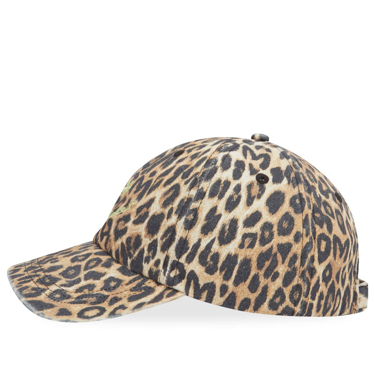Damson Madder Women's Smiley Cap in Leopard 