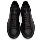 Alexander McQueen Black and Grey Oversized Sneakers