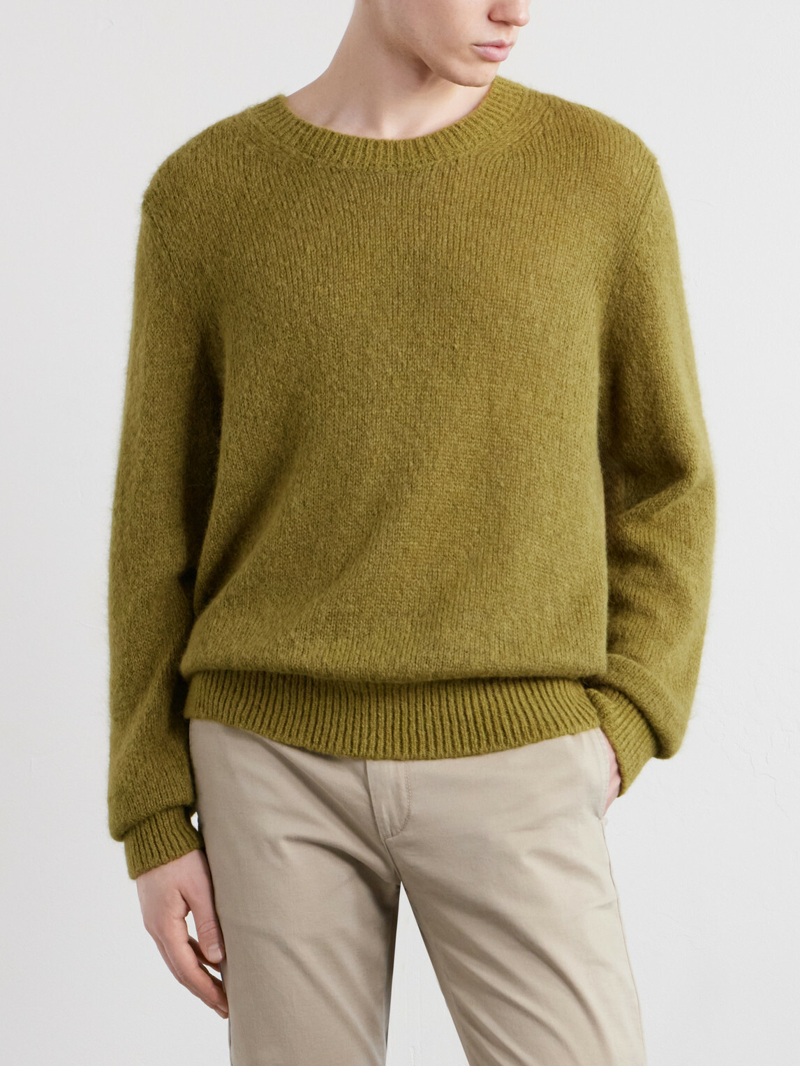 Massimo Alba - Bruce Alpaca-Blend Sweater - Green