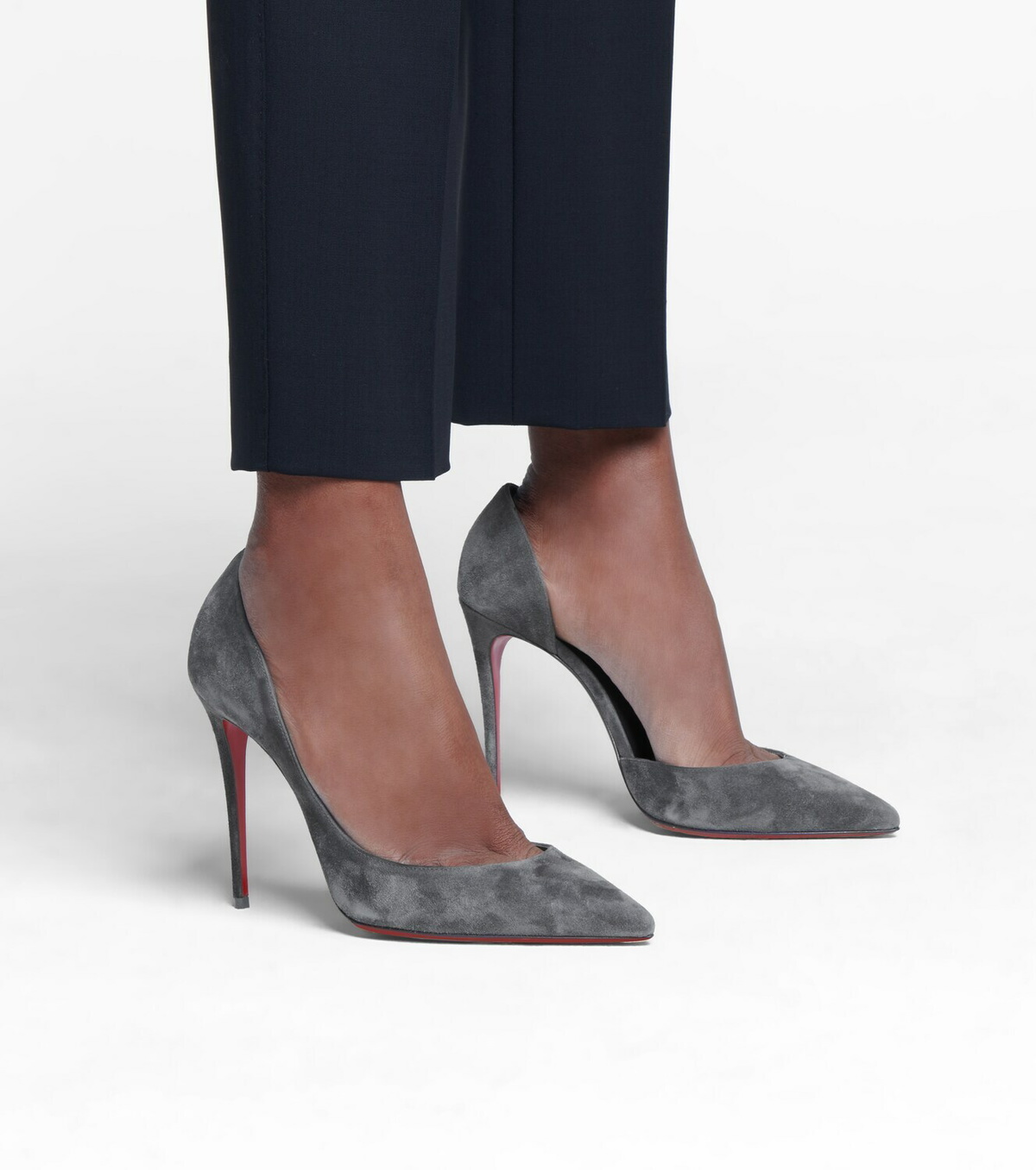 Christian Louboutin Iriza 100 suede pumps Christian Louboutin