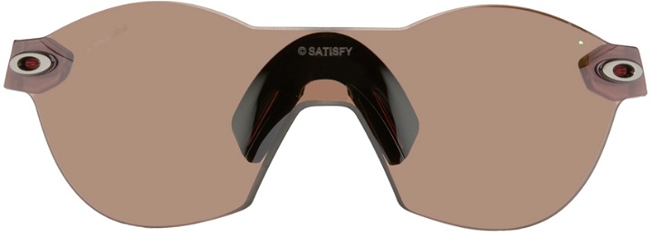Photo: Satisfy Pink Oakley Edition Sub Zero Sunglasses