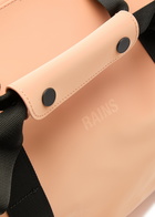 Rains Hilo Weekend Small Rubberised Holdall - Peach - One Size