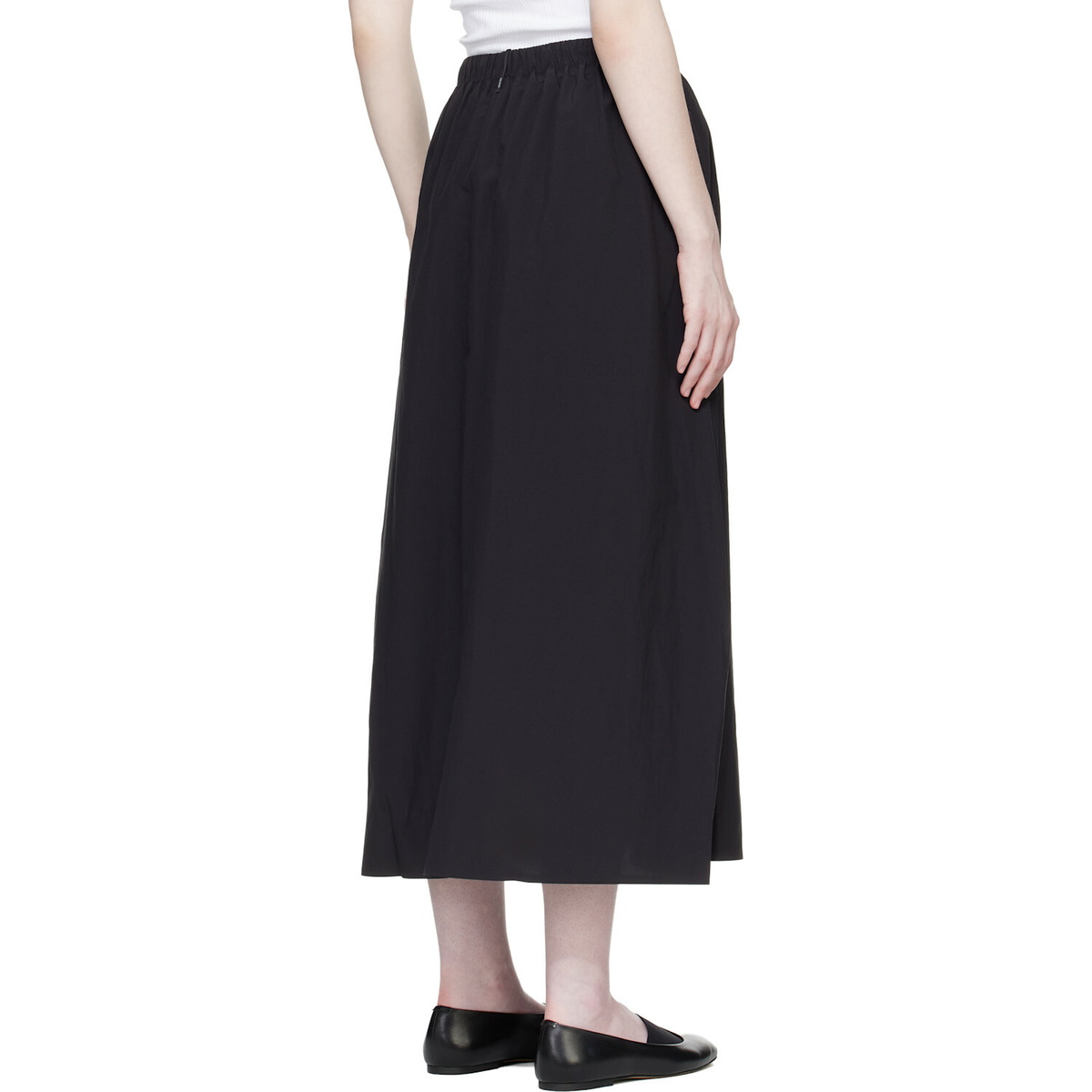 Veilance Black Carbene SL Midi Skirt