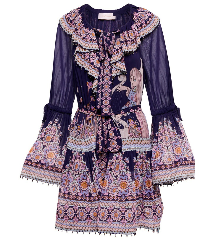 Photo: Zimmermann - Celestial Virgo printed minidress