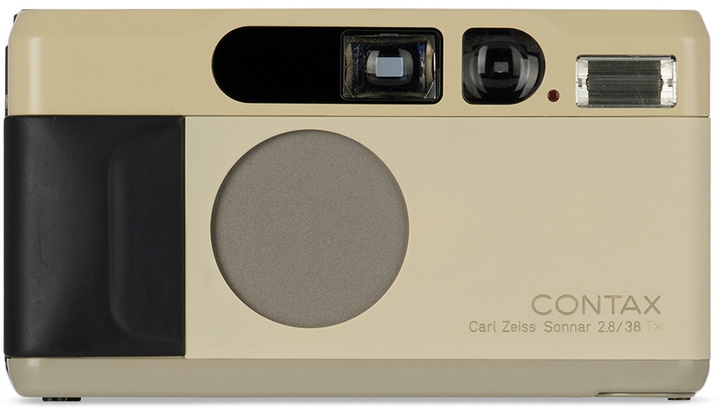 Photo: MAD Paris SSENSE Exclusive Beige MAD Contax T2 Camera