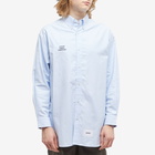 WTAPS Men's BD 01 Oxford Shirt in Blue