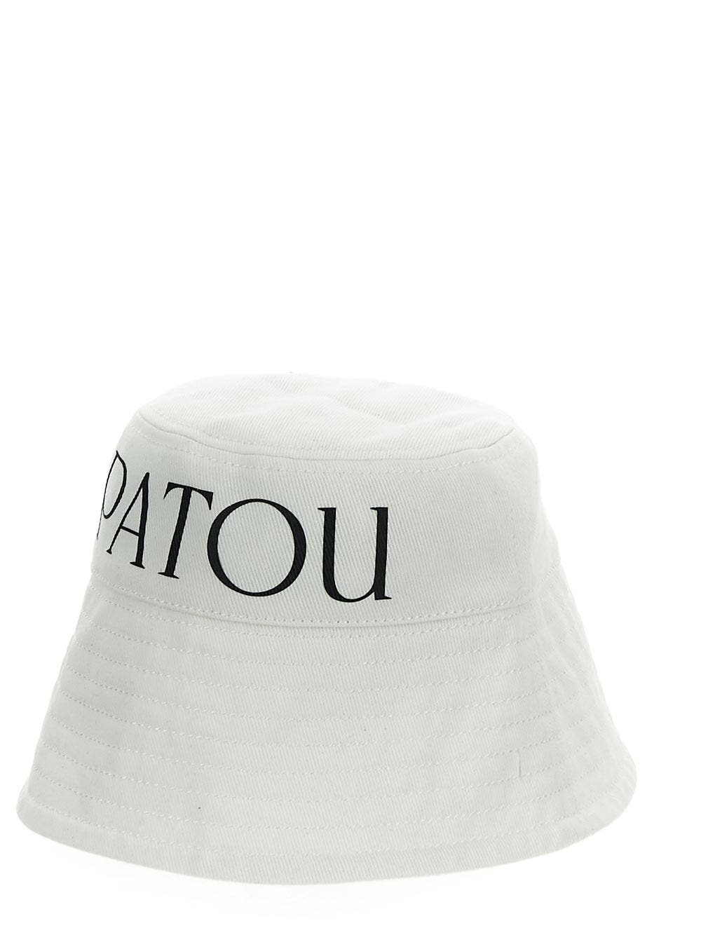 ハット PATOU BUCKET HAT WITH LOGO Patou Logo Print Bucket Hat Patou