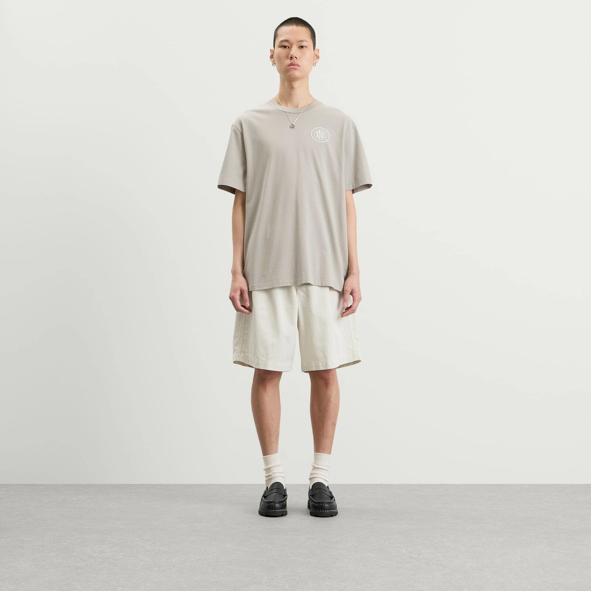 END. Leisure T-Shirt in Ash Grey