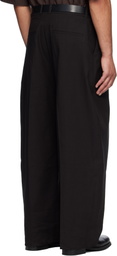 Studio Nicholson Black Pull Trousers