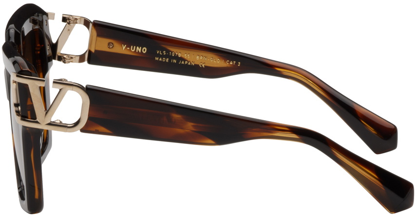 Valentino Garavani Tortoise Shell Cat-Eye Sunglasses Valentino Garavani Tortoise Shell Cat-Eye Sunglasses main image 4