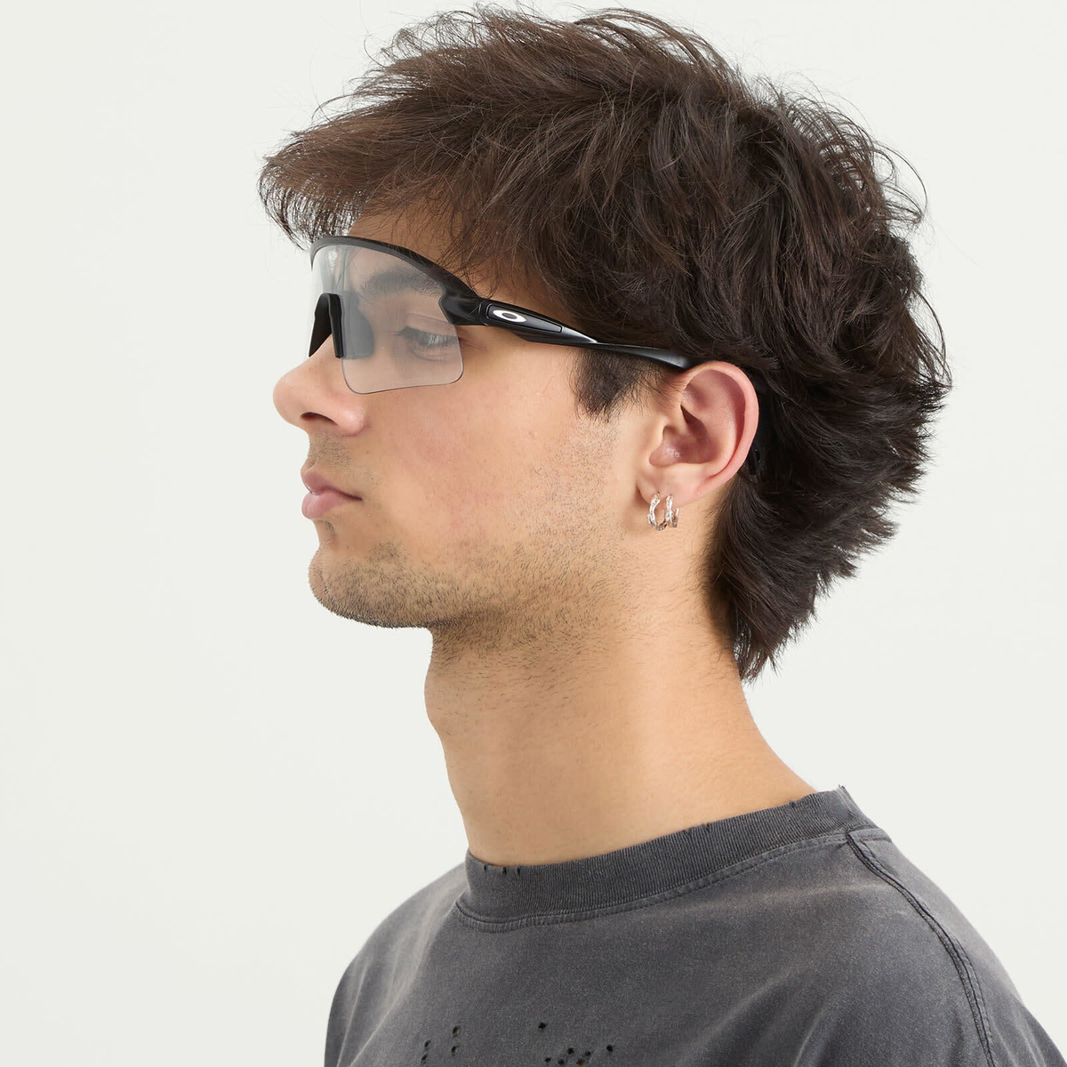 Oakley x Satisfy Stunt Devil Sunglasses in Matte Black Ink 