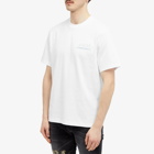 AMIRI Men's Watercolour Bar T-Shirt in White
