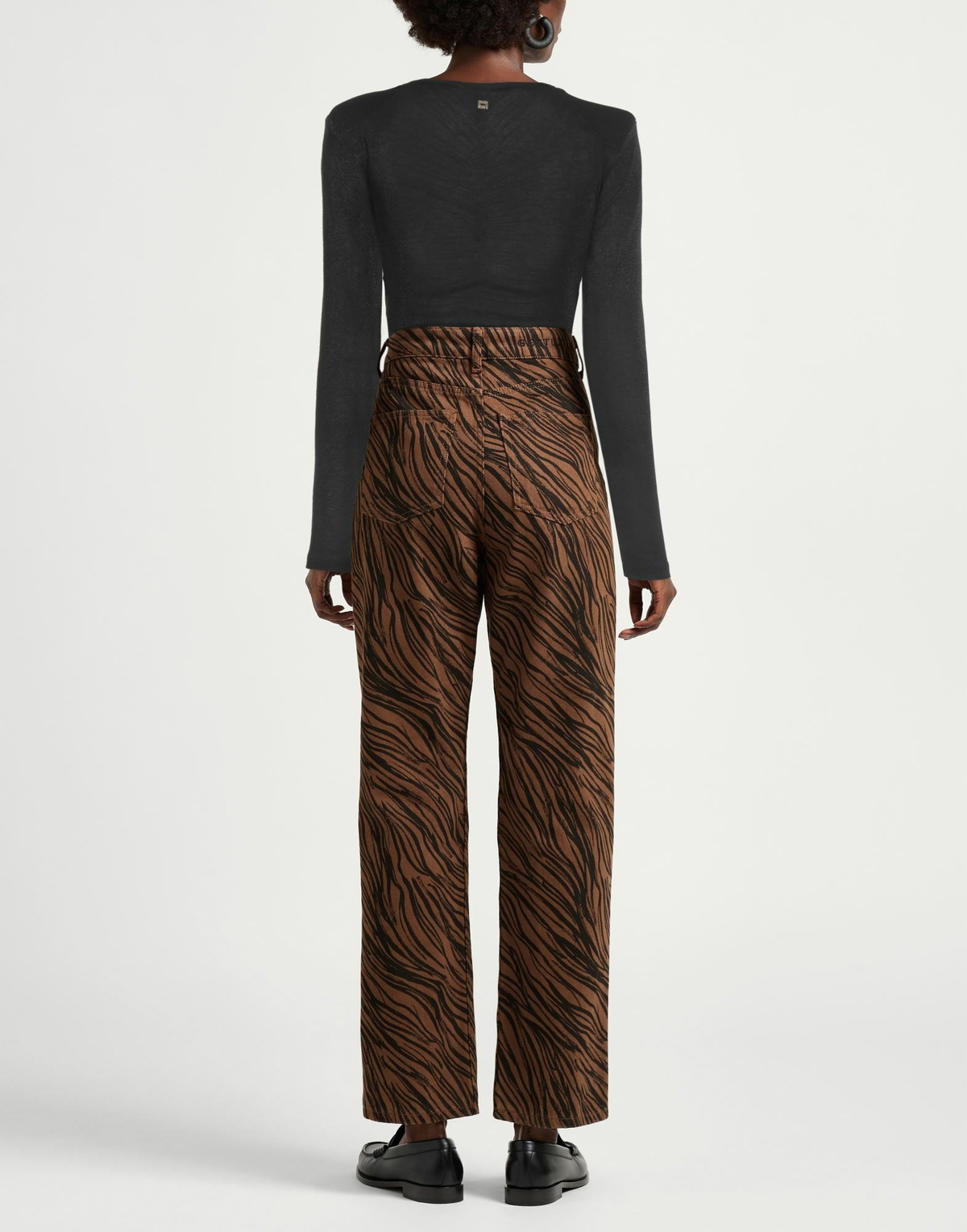 Manila Grace Womens Sweater in Black