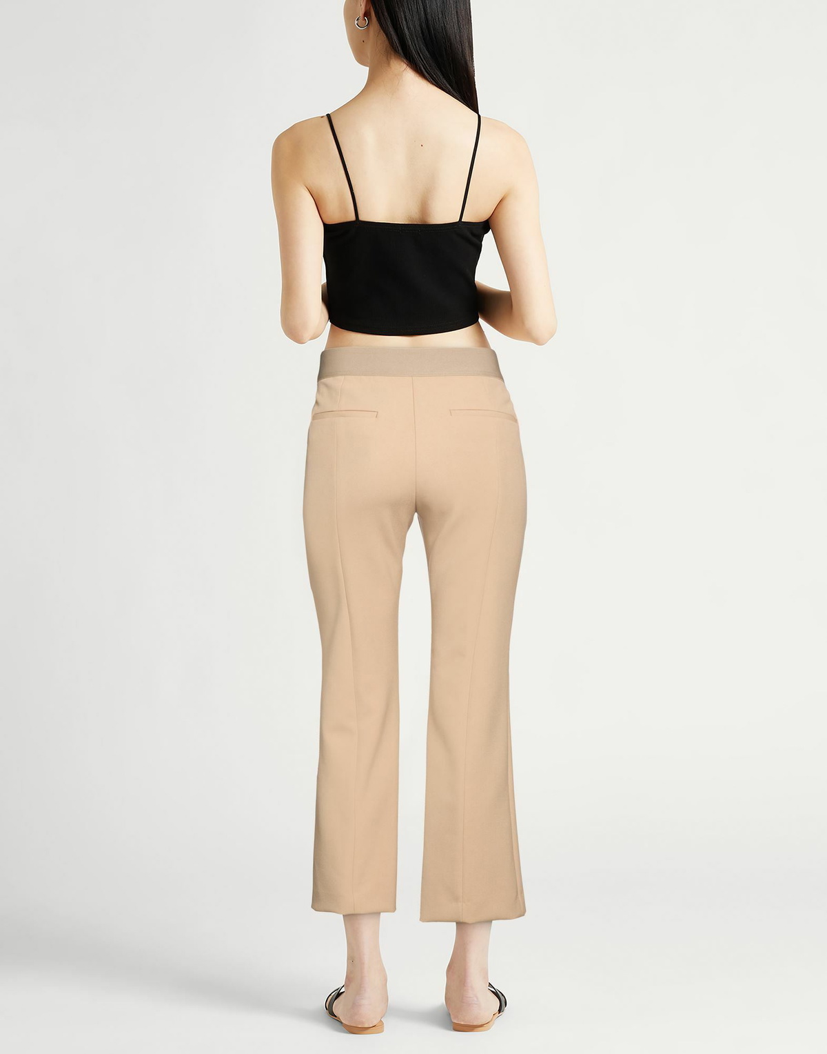 Peserico Easy Womens Pants in Beige