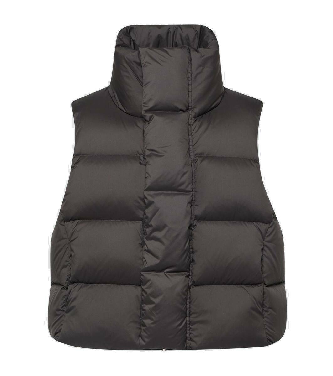 Entire Studios Black Quilted Down Vest Entire Studios