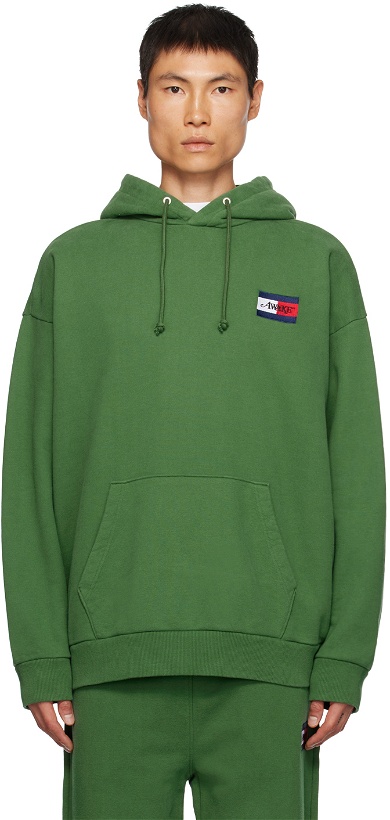 Photo: Tommy Jeans Green Awake NY Edition Hoodie