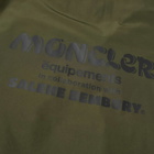 Moncler Genius x Salehe Bembury Menger Long Parka Jacket in Dark Green